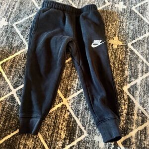 Nike Kids Dark Joggers with Logo